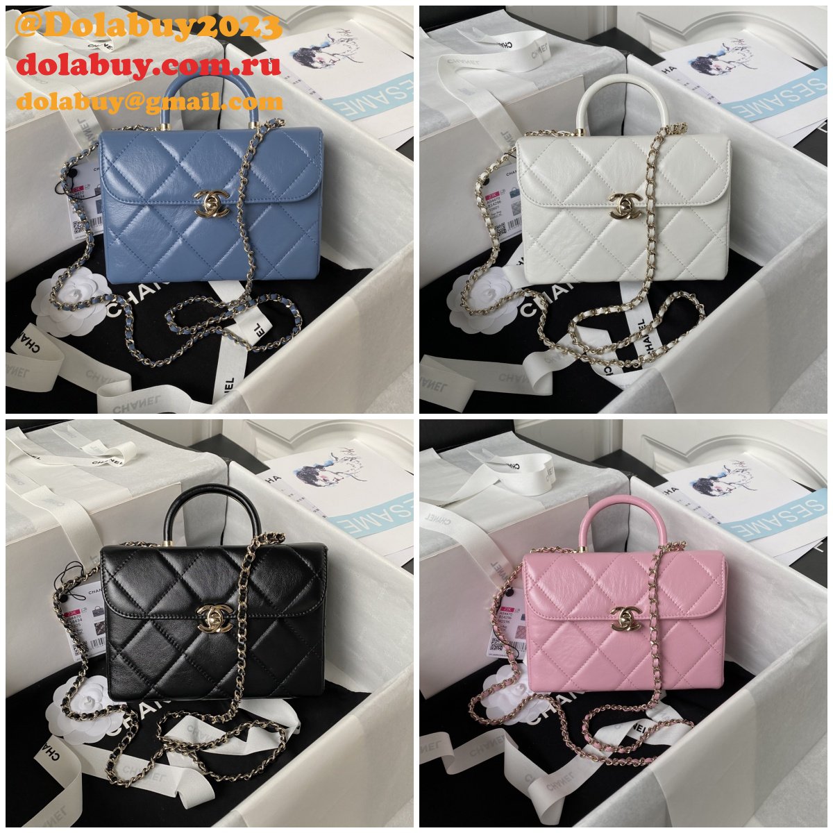 Where Can I Buy The Best Quality AS4470 Fake Designer Box Wool Bag