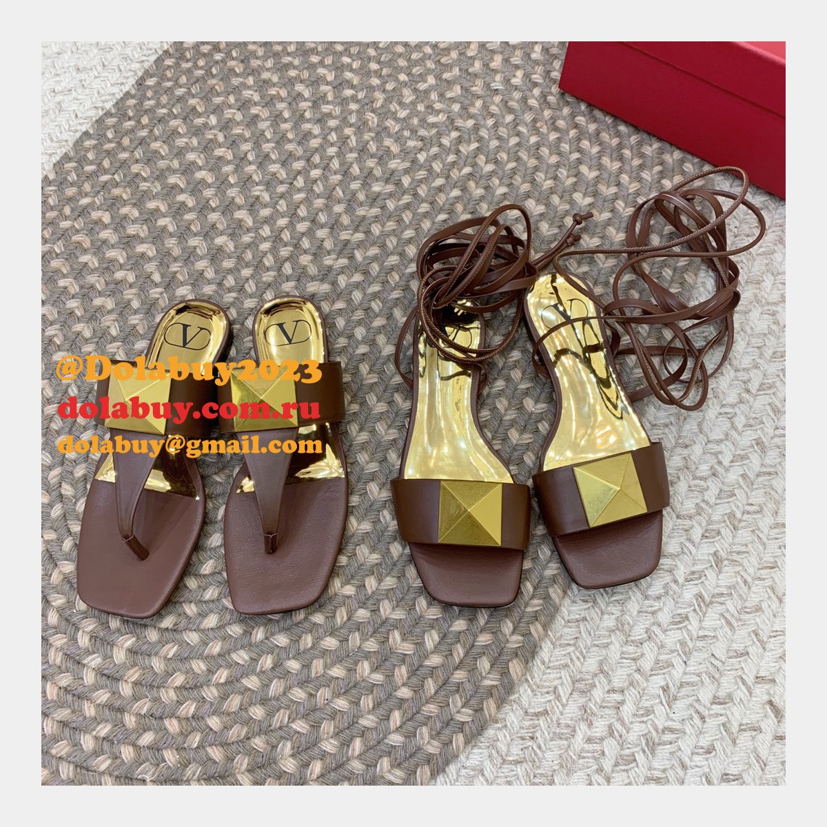 Only Dell high-quality Designer Replica Valentino Shoes