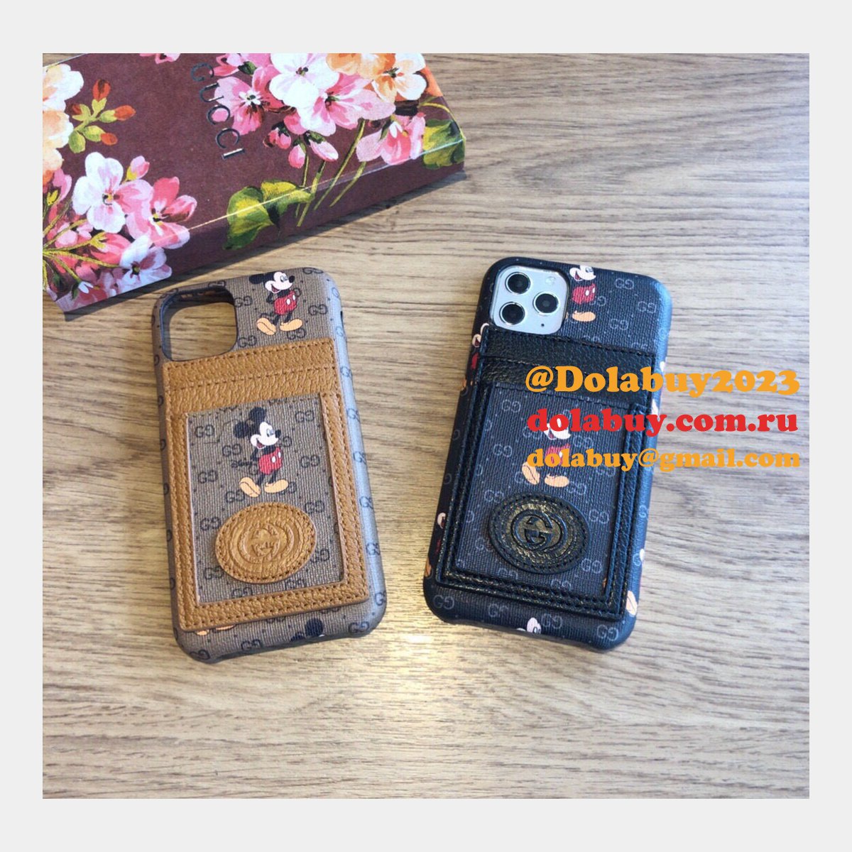 Replica designer gucci cell phone cases