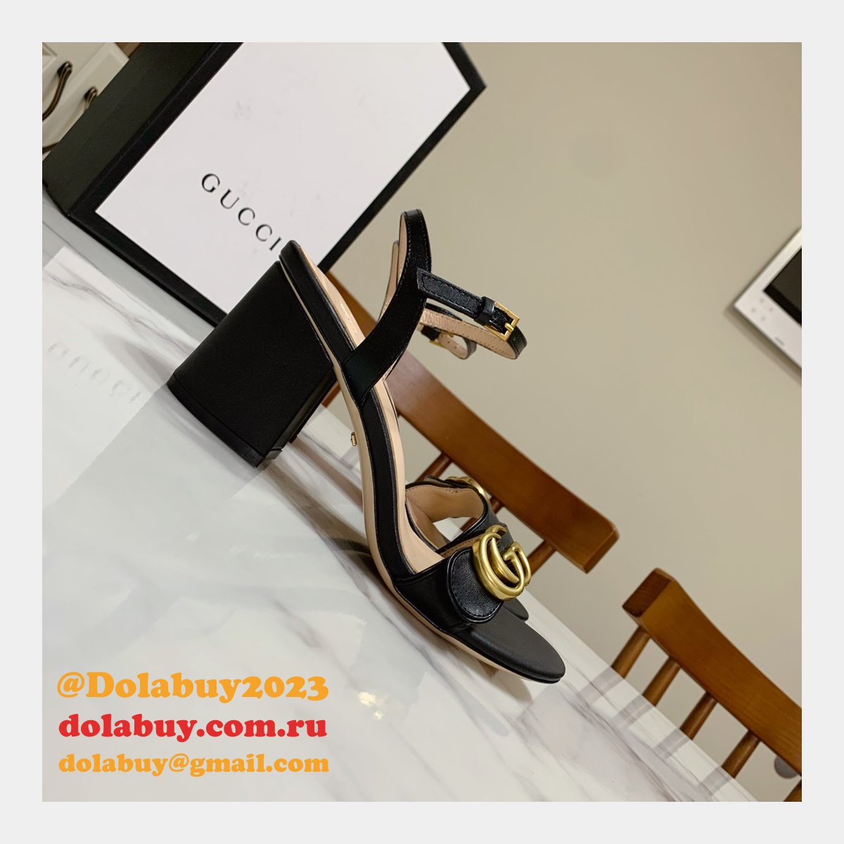 one word G*u*i sandals perfect summer slippers shoes