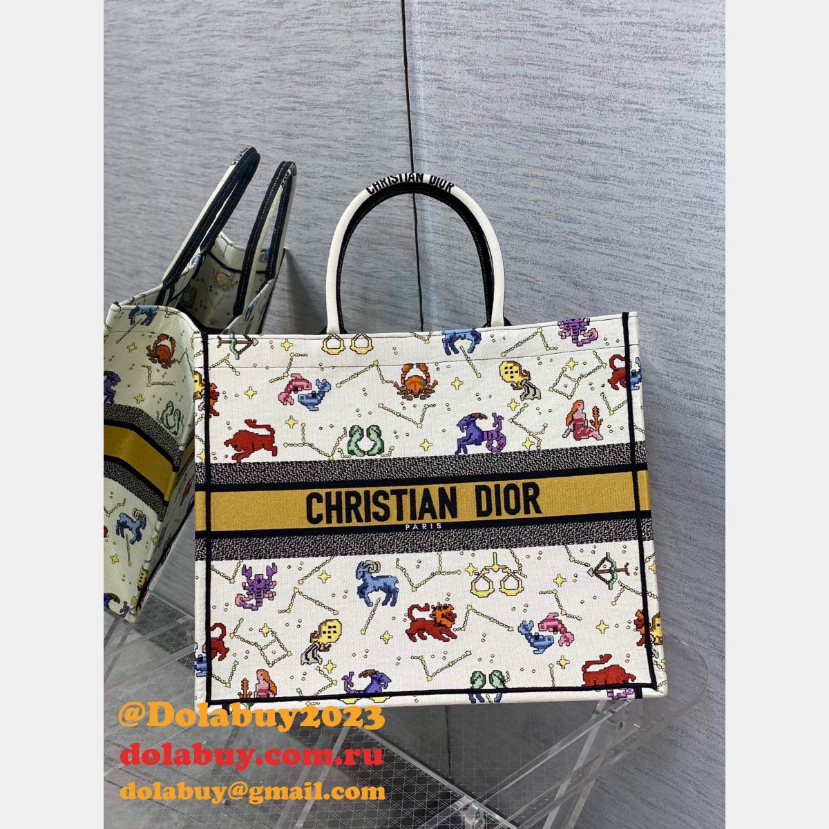 What Is High Quality Replicas CD Book Tote Bag