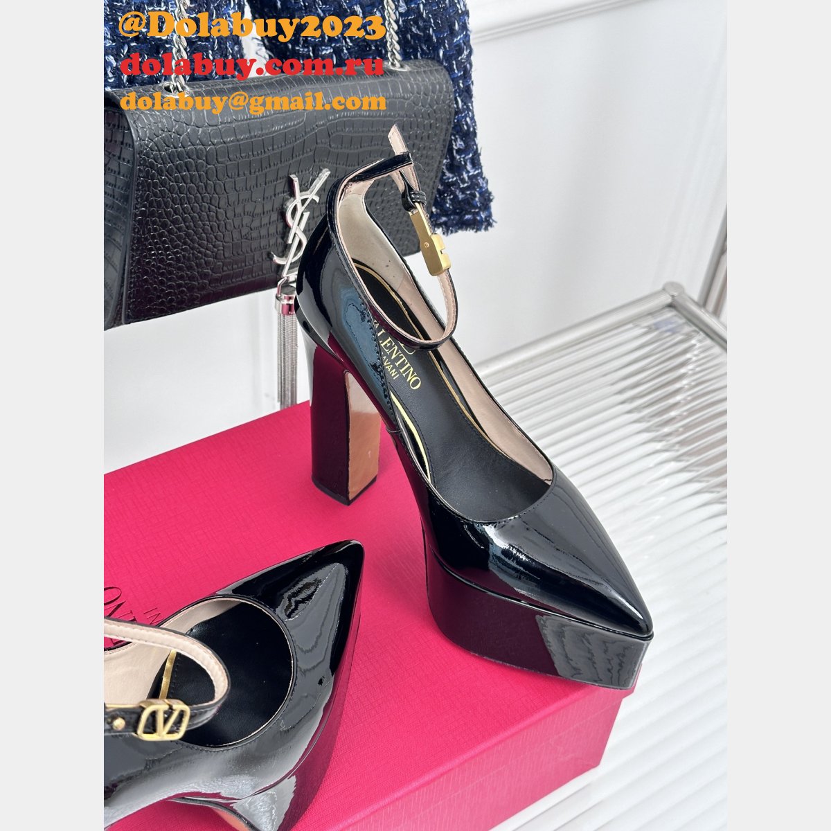 Shop Replica YSL Heel Platform Best High Quality Shoes