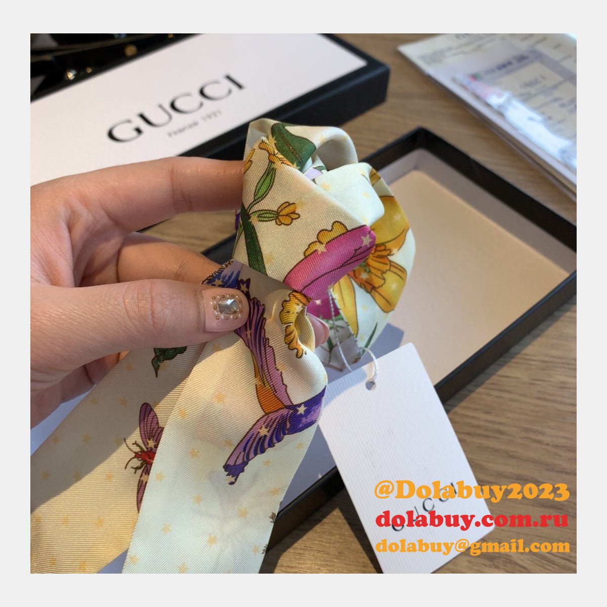 G*u*i aaa+ ribbon trim culotte trousers