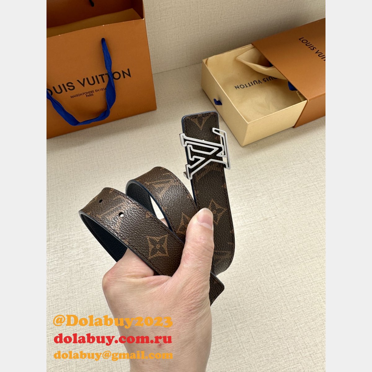 Top Quality Fake LOUIS VUITTON BELT Cheap 30MM