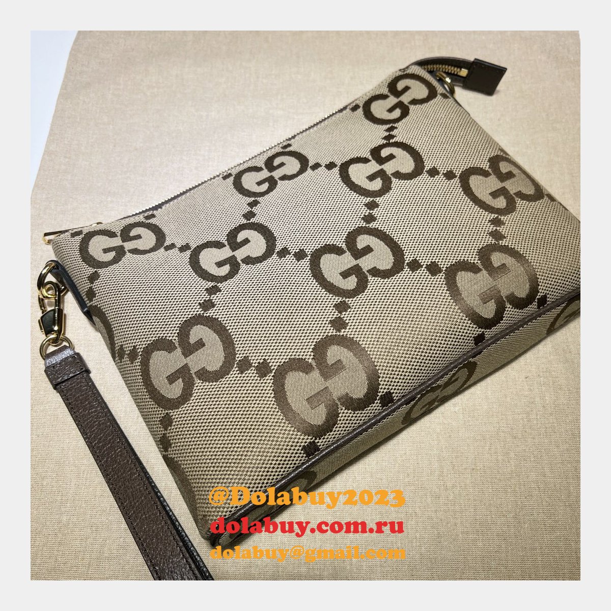 the highest quality fake G*u*i 699130 jumbo gg messenger bag