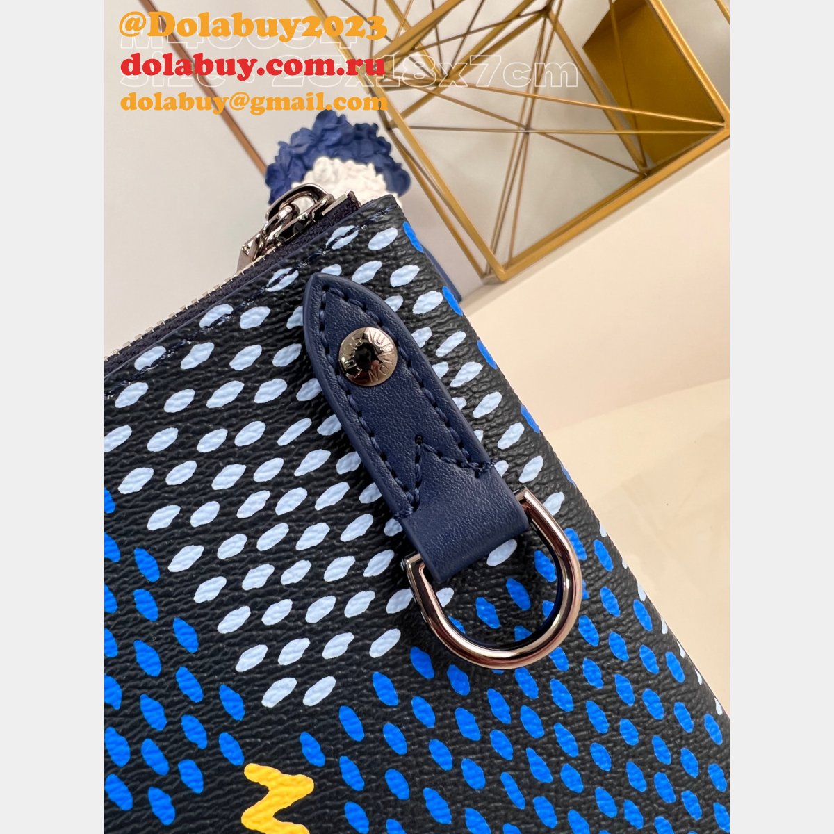 Damier Graphite M40694 Canvas Studio Messenger Louis Vuitton Designer Bag
