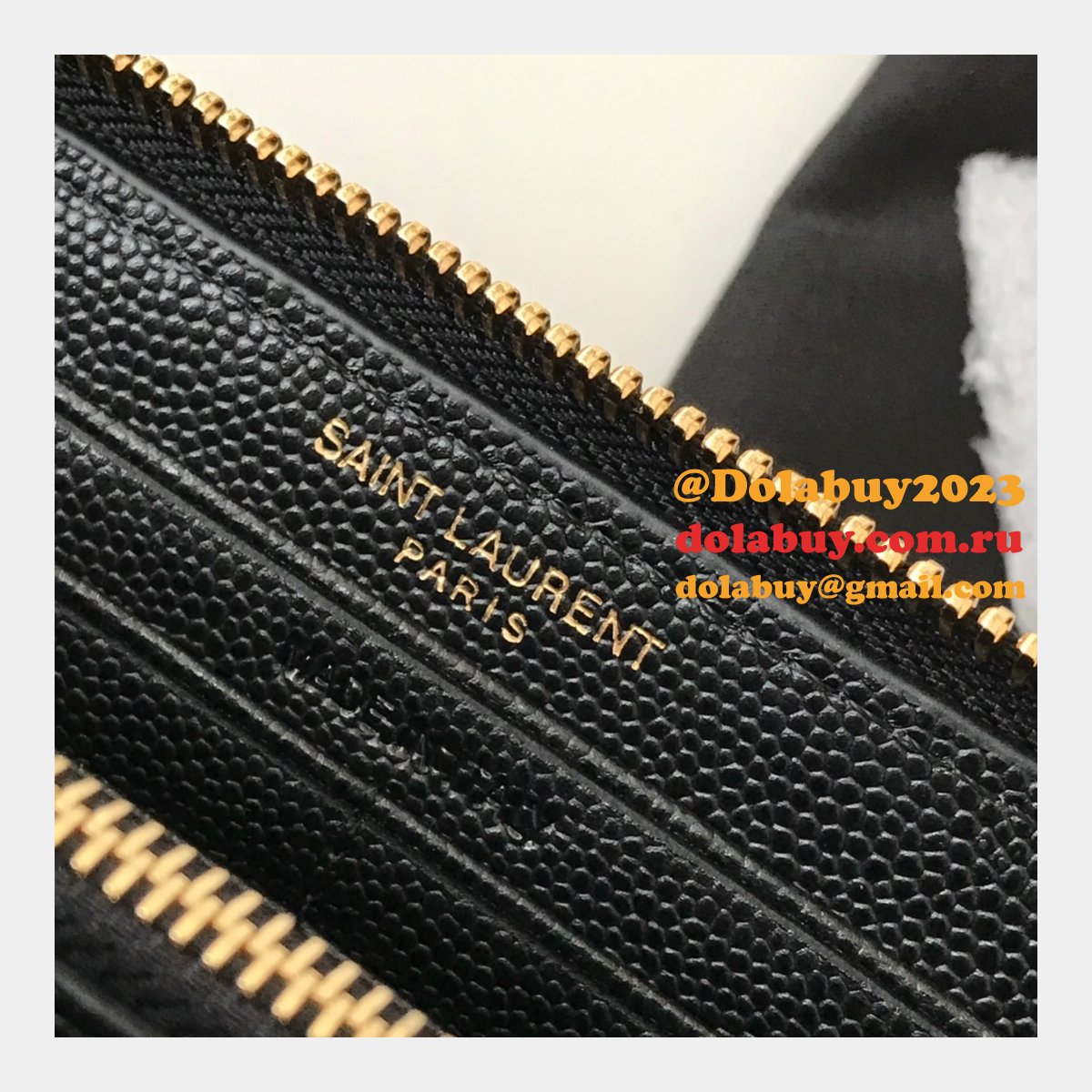 Best Saint Laurent Wallets & Card Cases Black