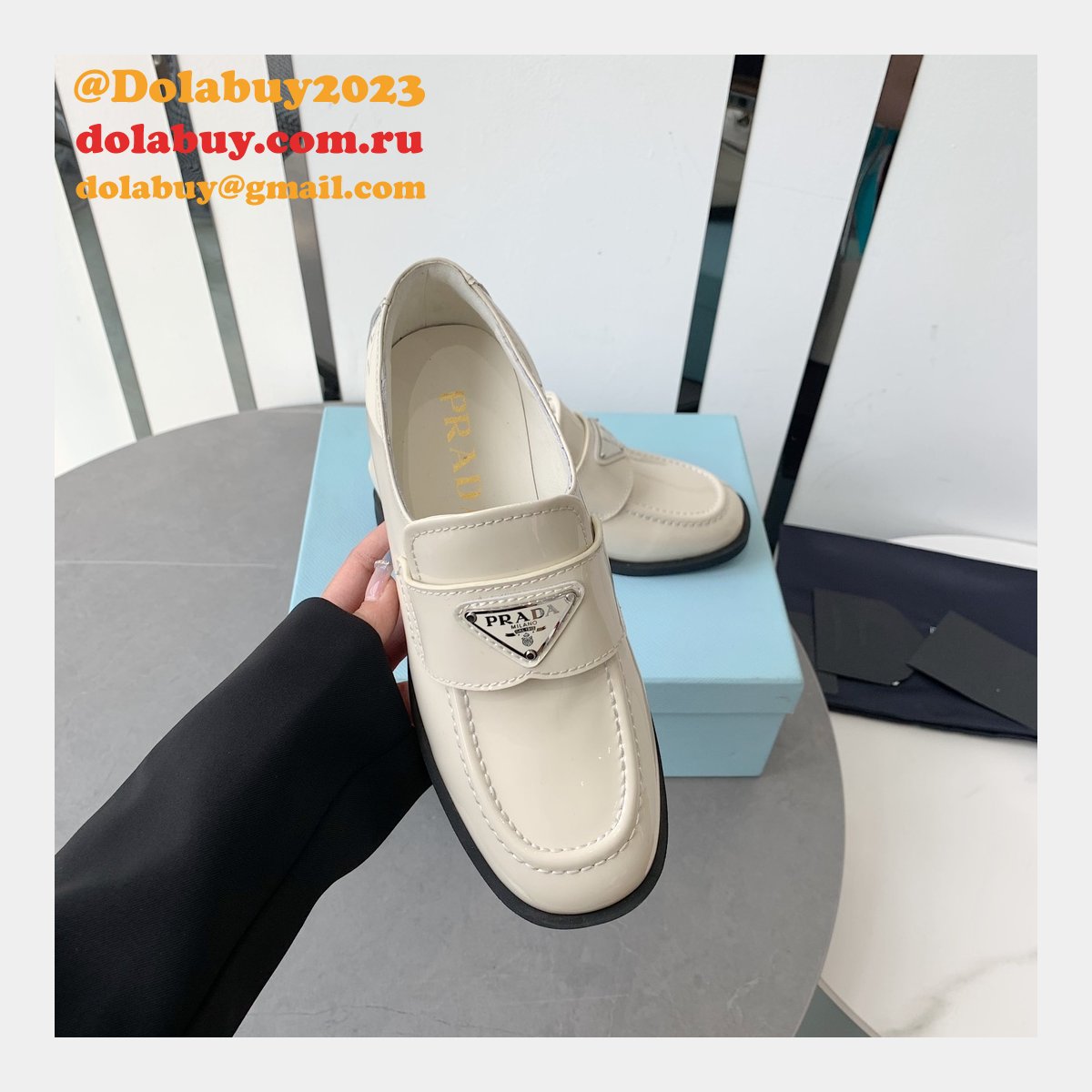 Best Designer Cheap Replica Prada Loafers Shoes