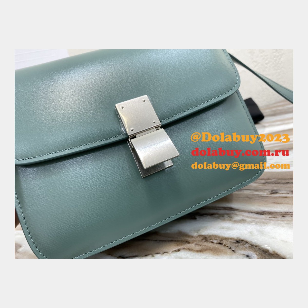 Top Quality Celine Teen Classic Calfskin Box Bag