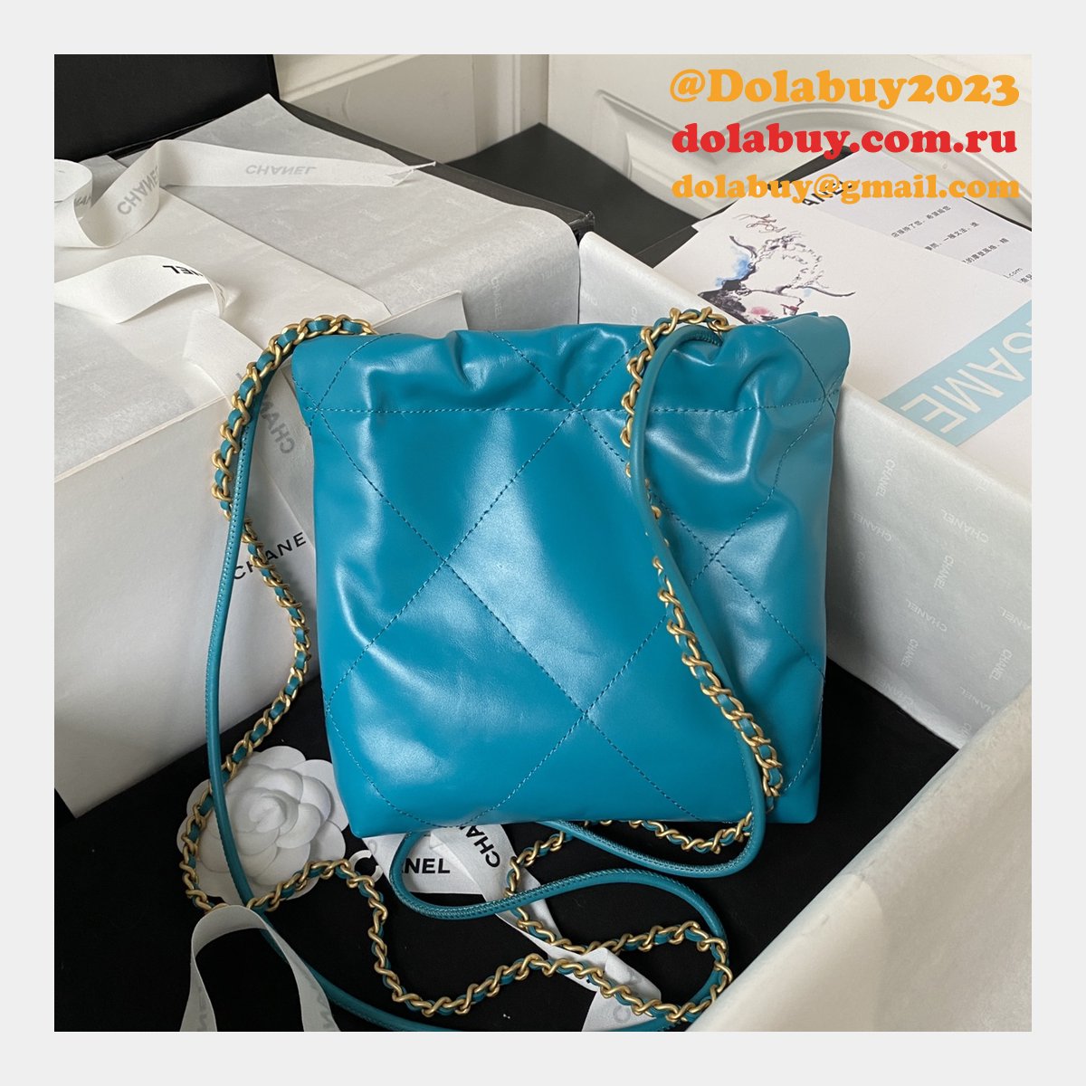 7 Star CC Wholesale AS3980 CALFSKIN CC BAG 20CM