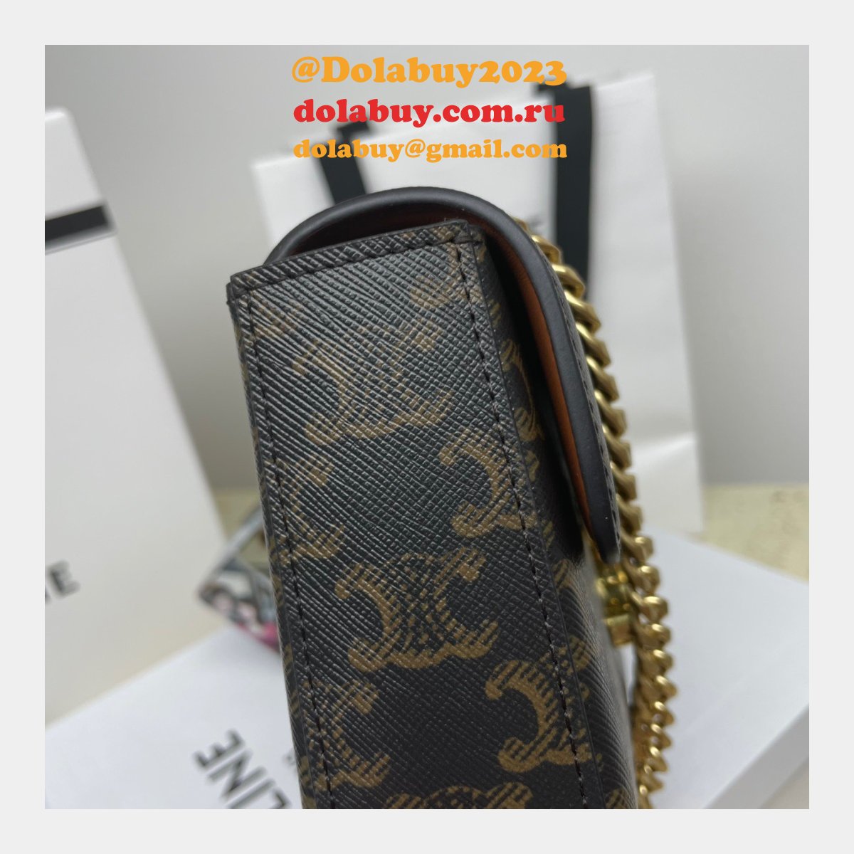 Replica Celine Buy Fake Triomphe 20.5CM Online Sale