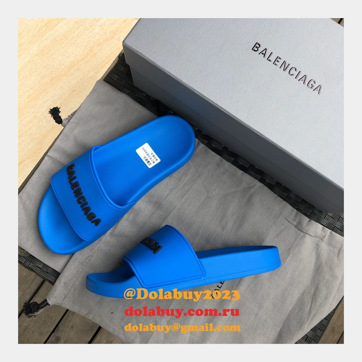 Replica Balenciaga 2020 Rubber Slippers