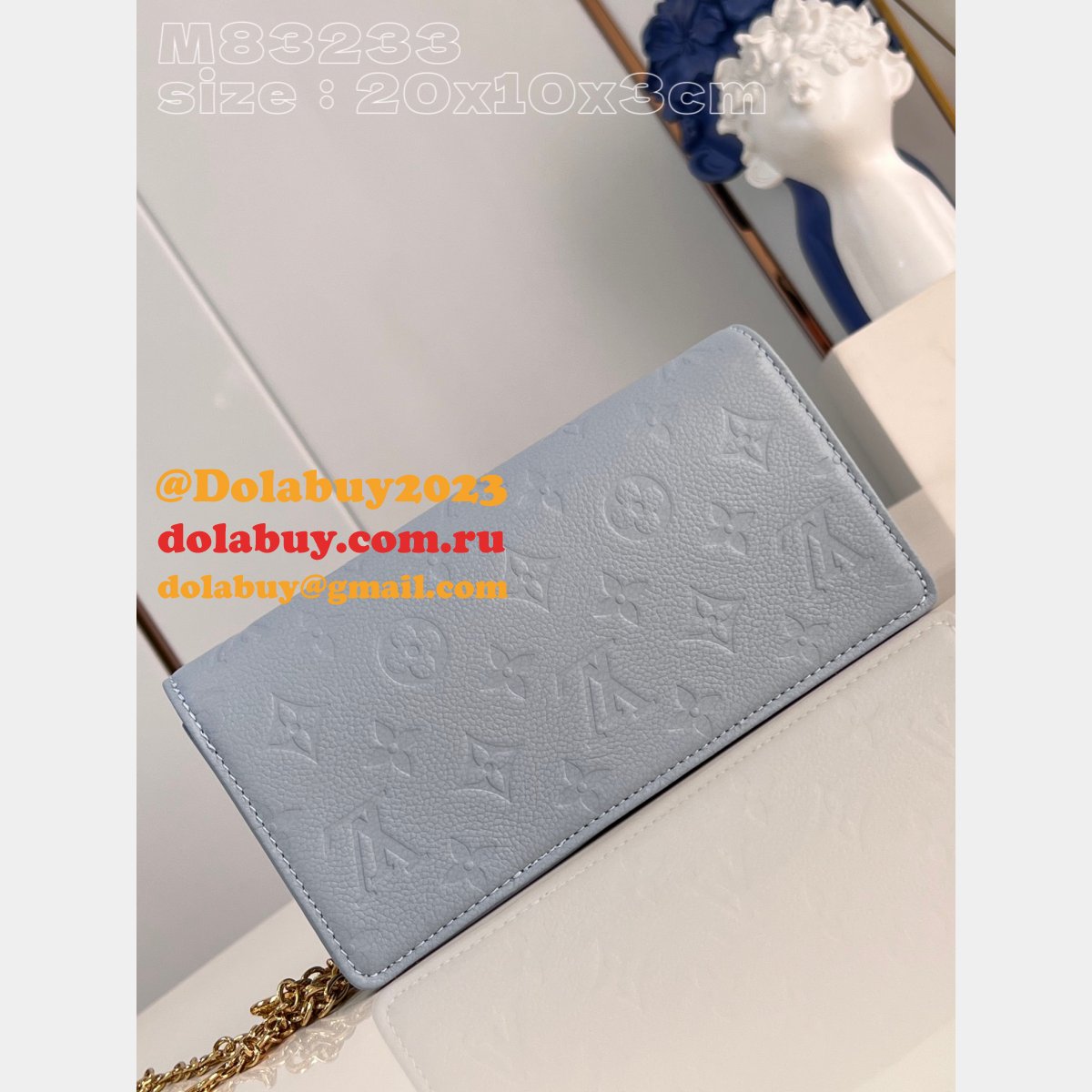 Wallet On Chain Lily M83233 Circle Replica Louis Vuitton Designer Bag