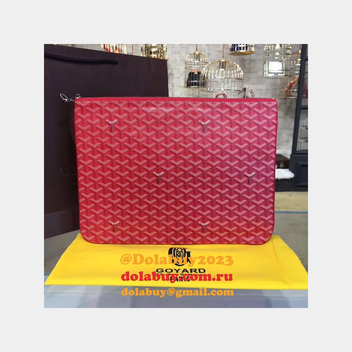 Top Quality Goyard Multi-Color Clutch AAA+ Bags