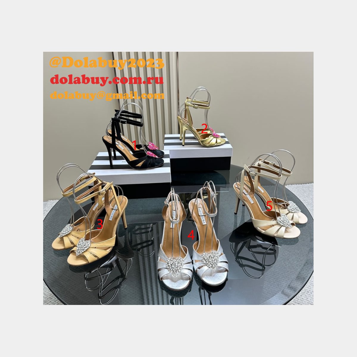 Wholesale Cheap Aquazzura Heels 8.5cm Sandals Perfect Shoes