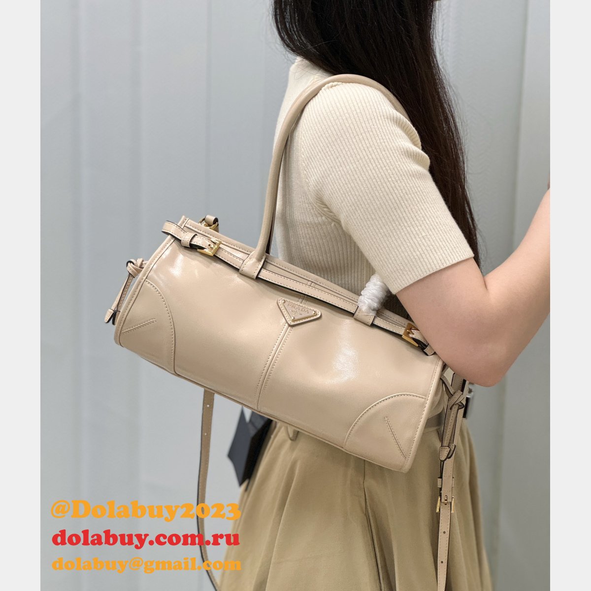 DUPLICATE SOFT LUX PRADA 2024 1BA426/1BA433 HANDBAGS