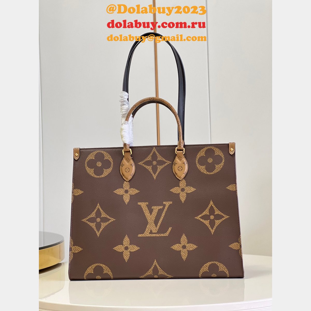 Louis Vuitton Wholesale Replicas Onthego handbag GM 41.5CM