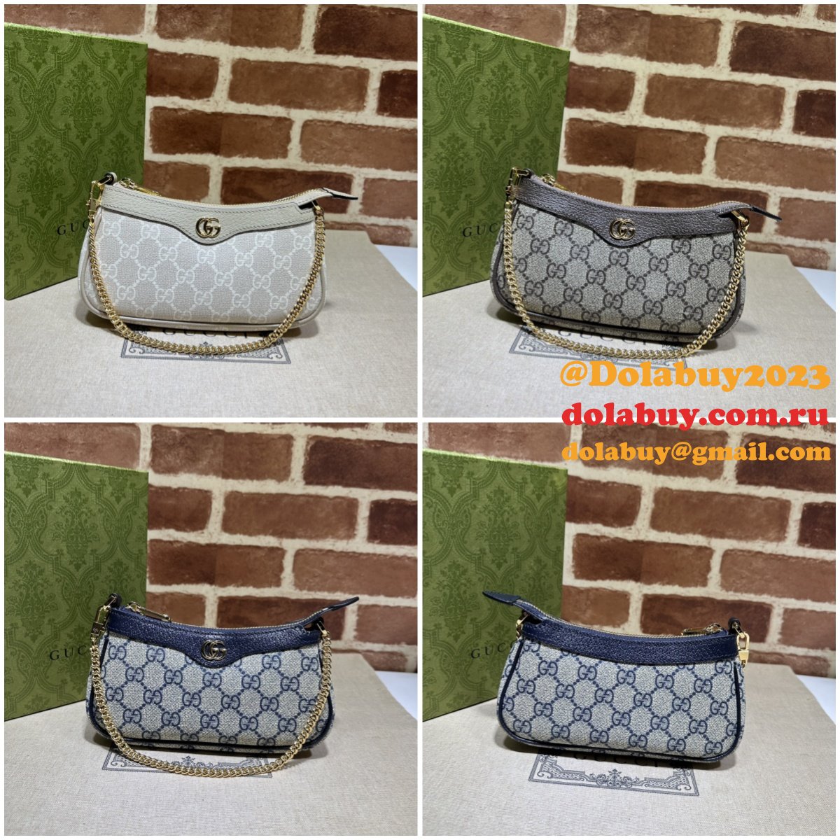 inspired ophidia G*u*i designer supreme 764960 fake bag