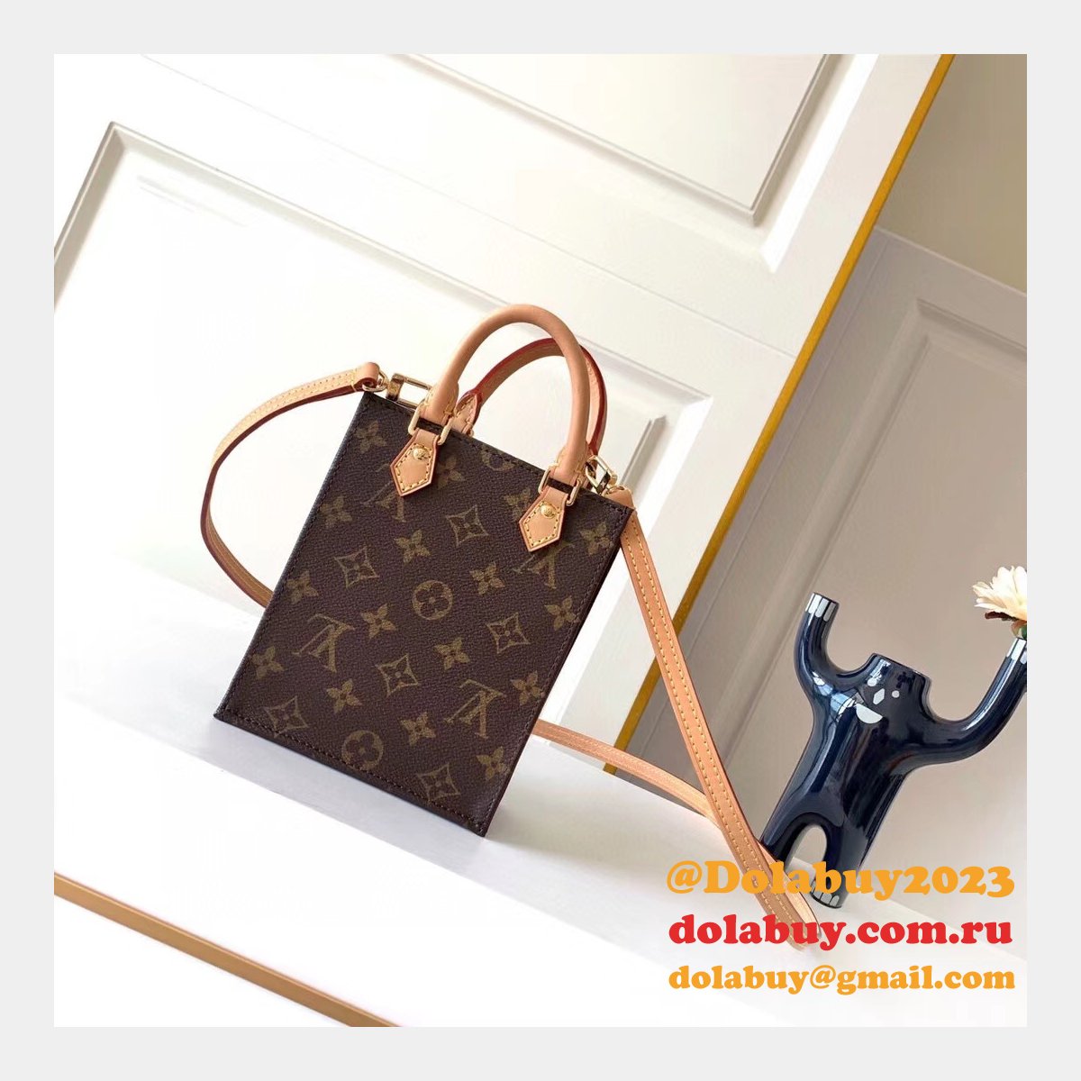 Louis Vuitton Petit Sac Plat Small Flat Shoulder M69442 Bag