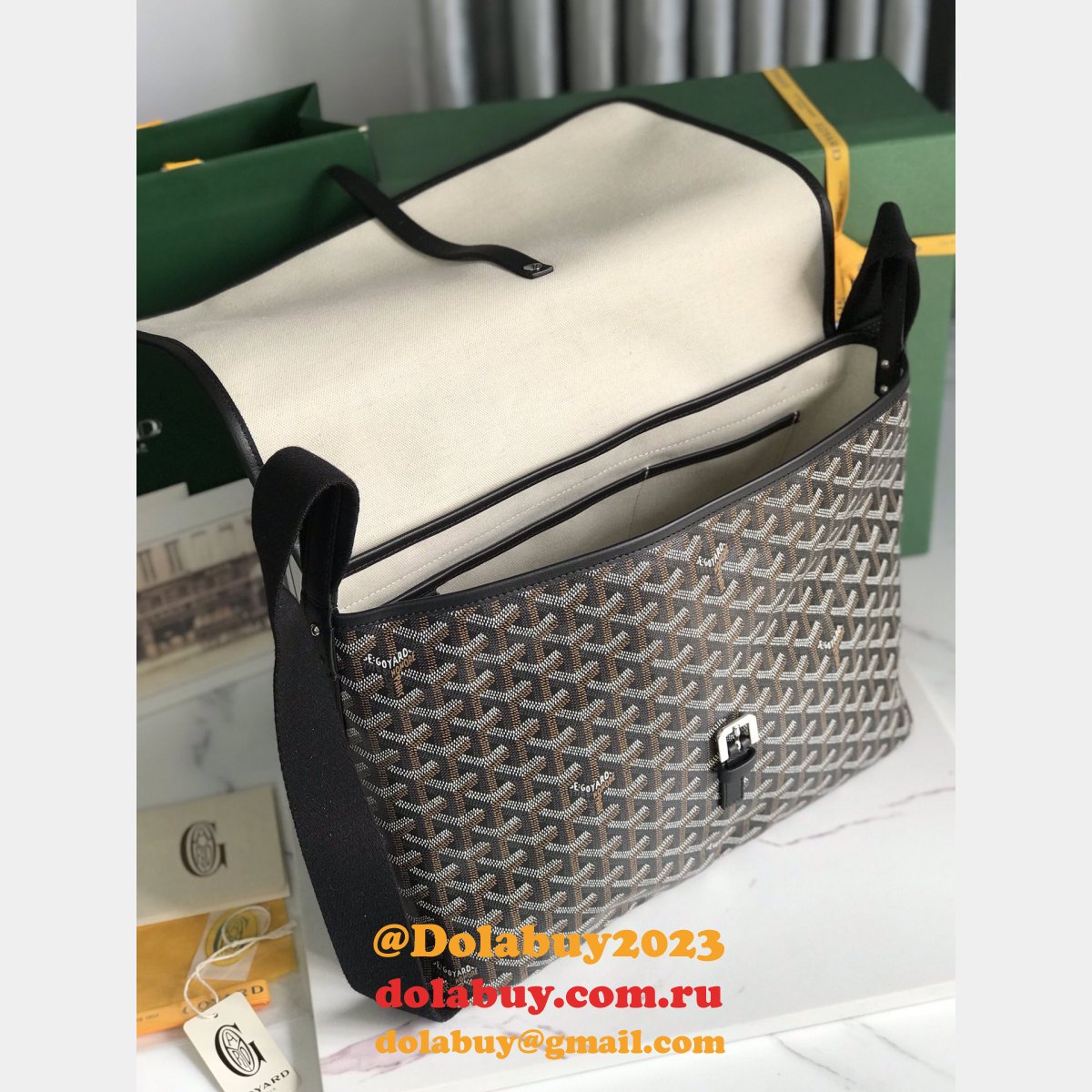 Top Quality Goyard CAPETIEN Citadin Messenger Bag 020212