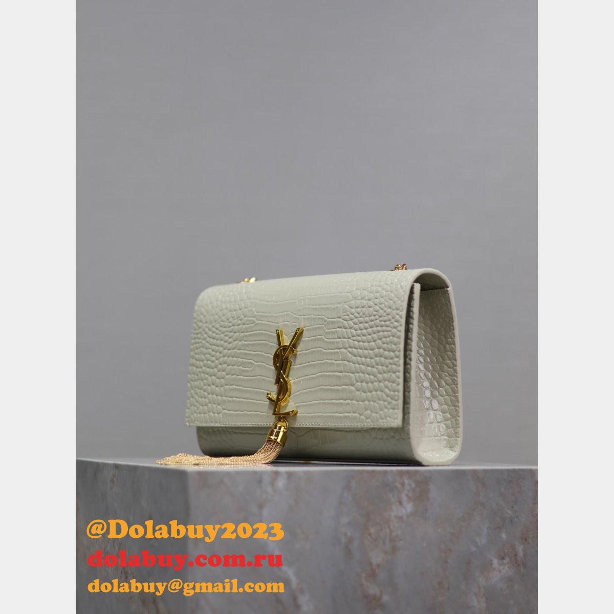 Luxury YSL KATE TASSEL handbag 354119 24cm