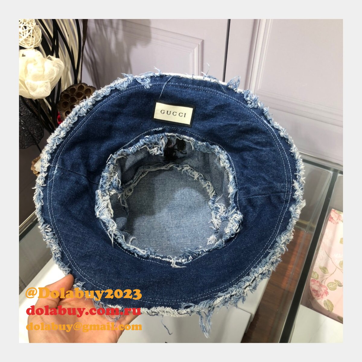 designer G*u*i mickey fisherman high quality hat