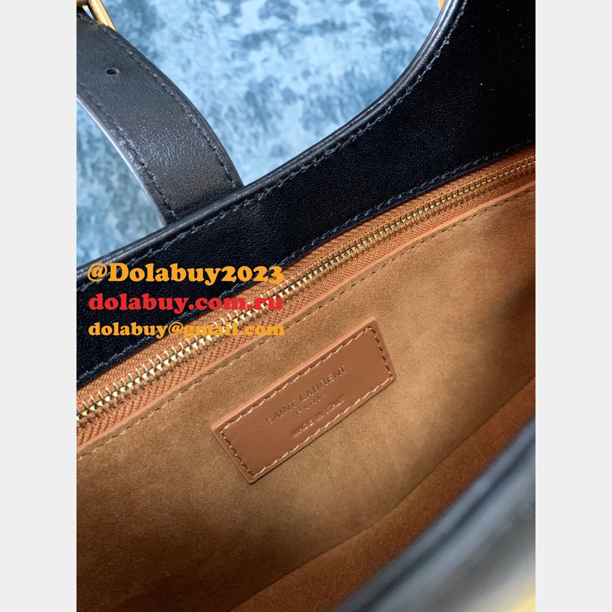 Yves Saint Laurent Replicas 672615 Le Fermoir hobo bag AAA Handbag