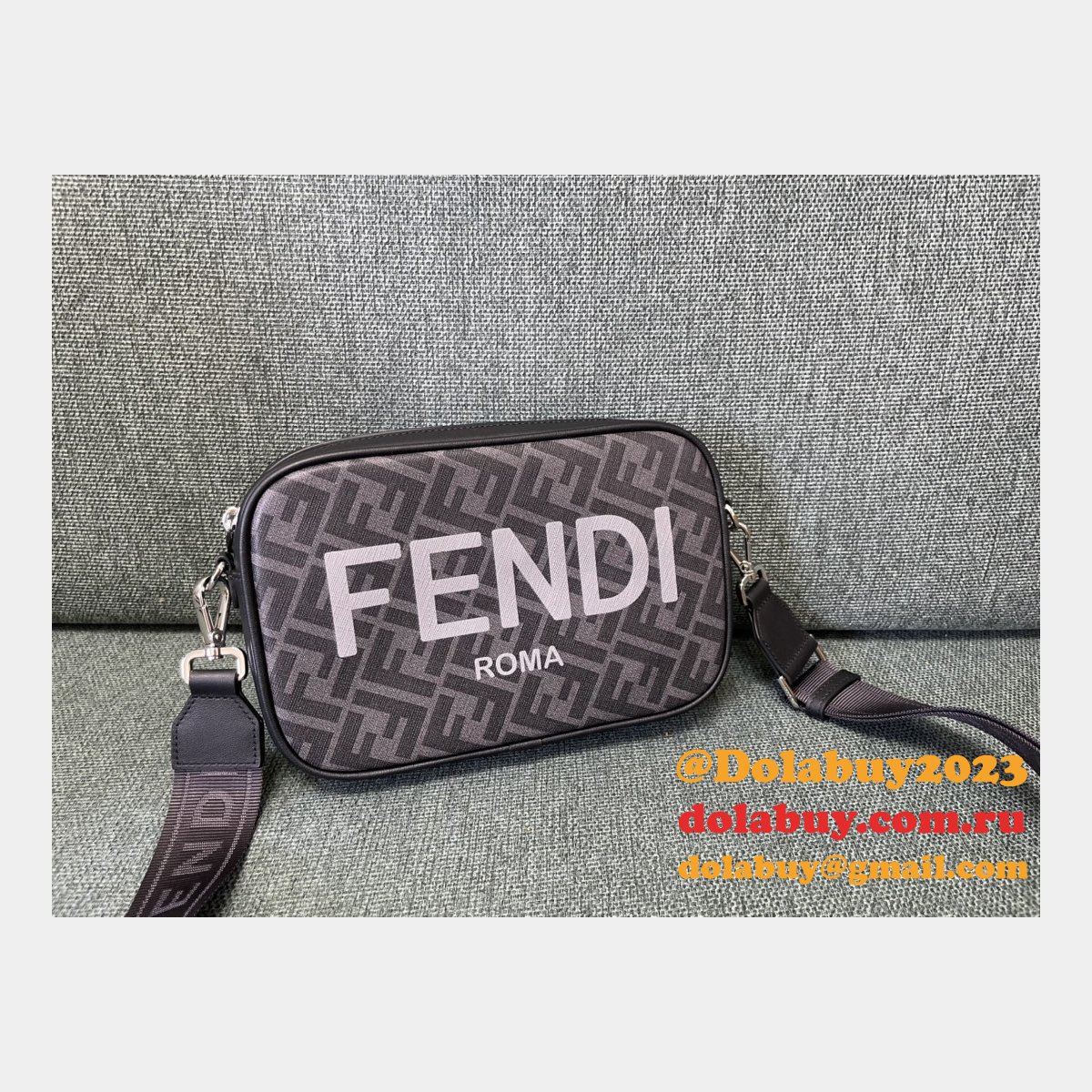 replica luxury & designer 8587 F**di camera bags