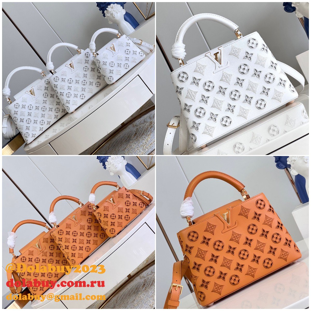 Fashion M22863 Capucines Replicas Louis Vuitton High Quality Bag