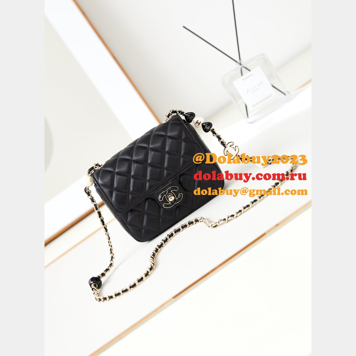 Designer Wholesale Top Copy AS3782 Mini Flap High Bag