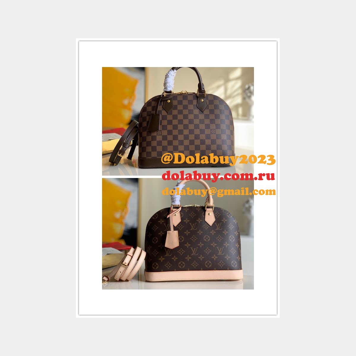Louis Vuitton Alma PM Top Quality Handbags Upgrade
