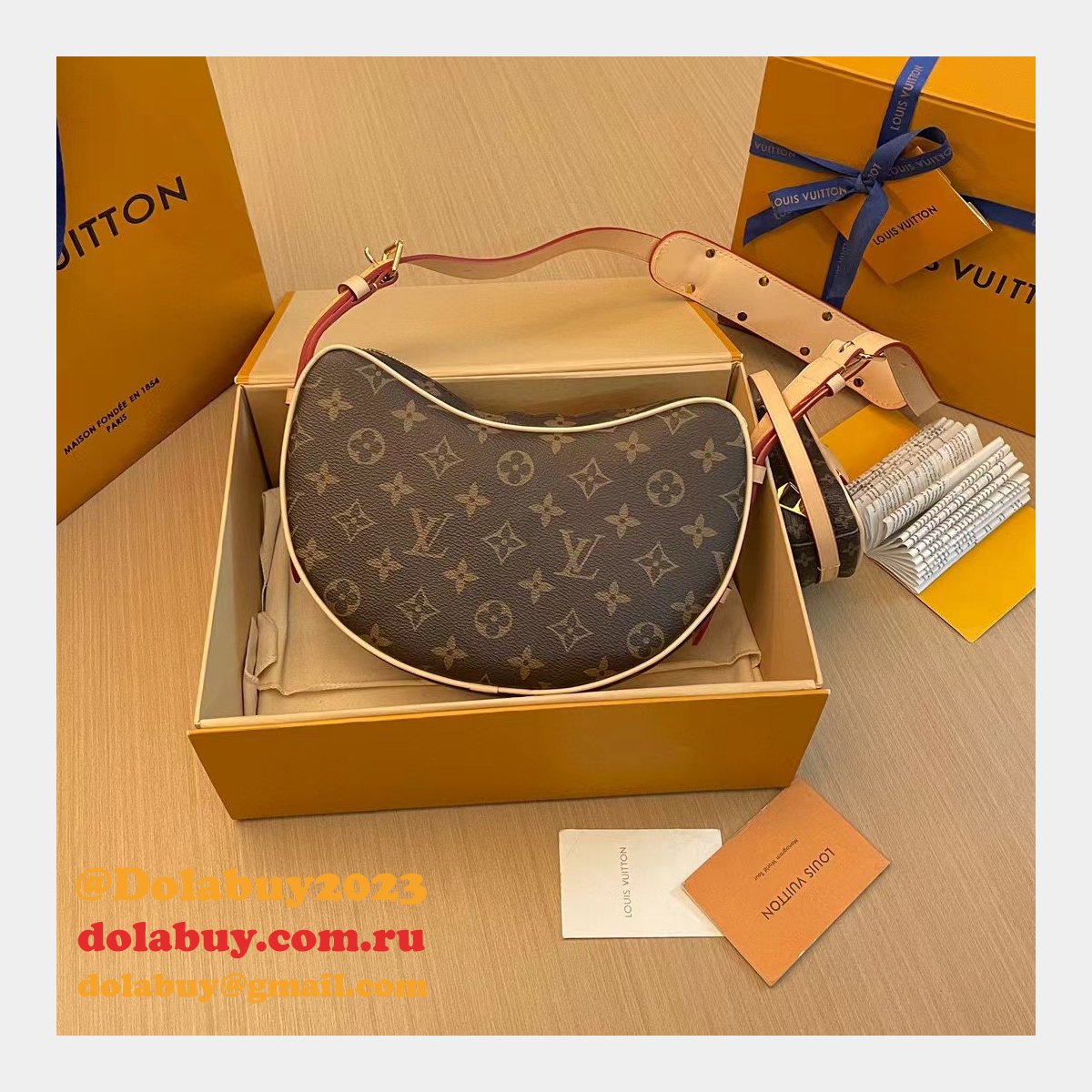 Best Louis Vuitton Monogram LV Replica Bags M46828 Dolabuys