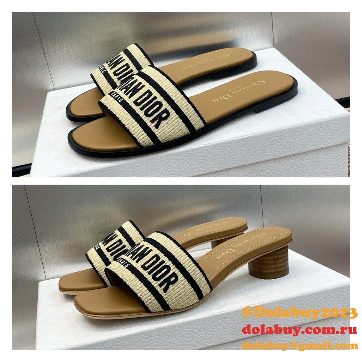 Wholesale Dior Dway Slide 2024 Inspired