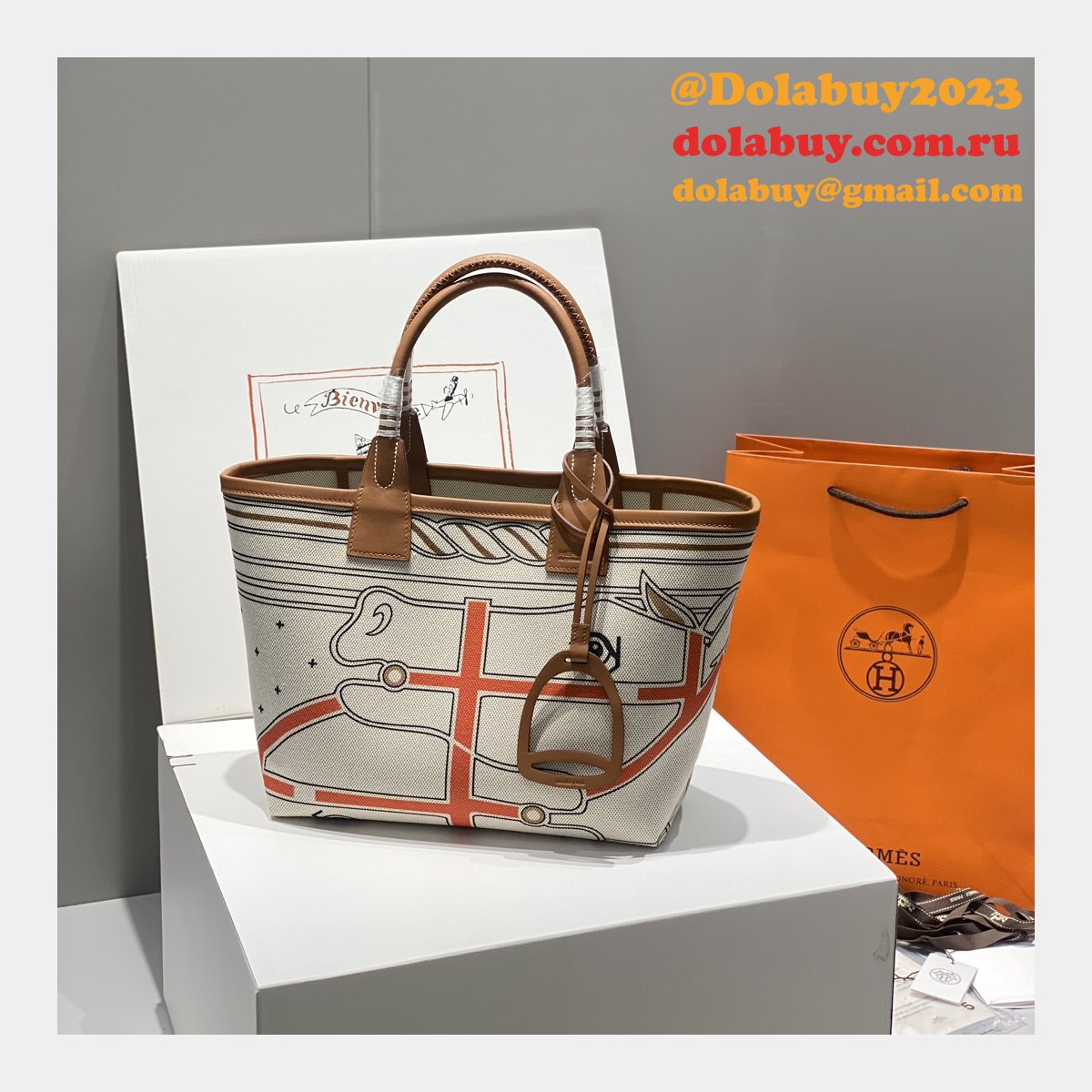 7 Star Designer Hermes 28 Steeple Tote