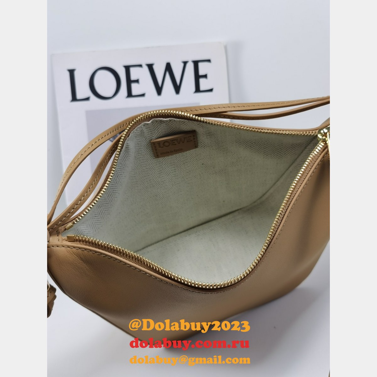 Wholesale loewe Hammock hobo soft handbag