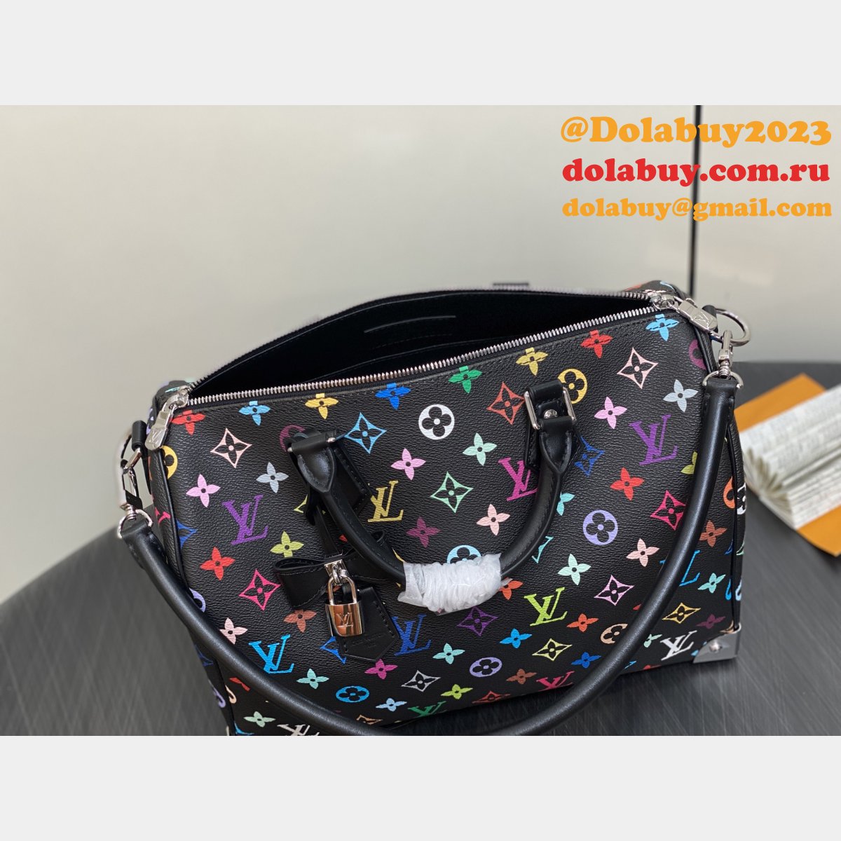 First 2025 Replica Louis Vuitton M13257 LV x TM Speedy Soft 30 Lcons Bags