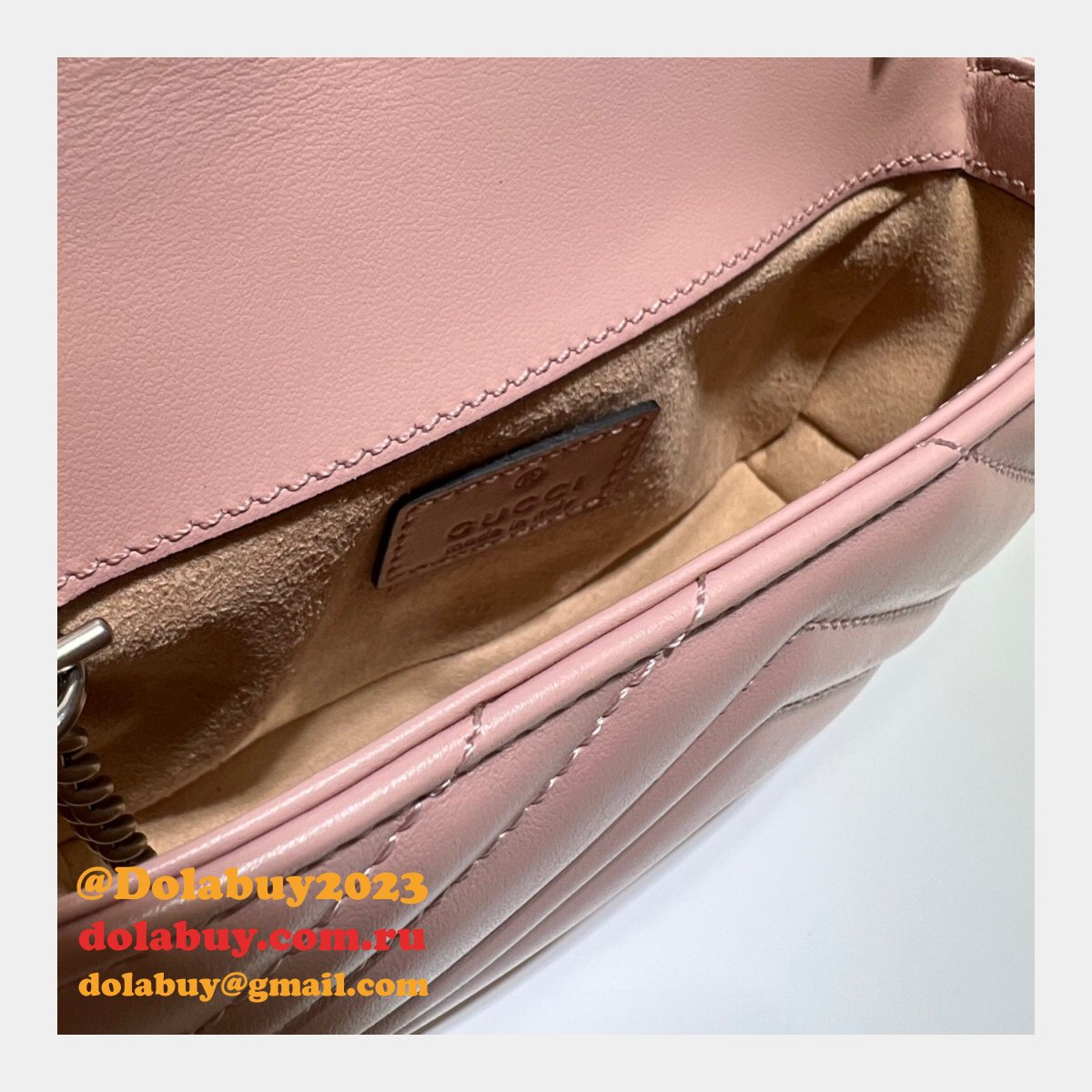 best high quality replica G*u*i gg marmont belt 699757 bag