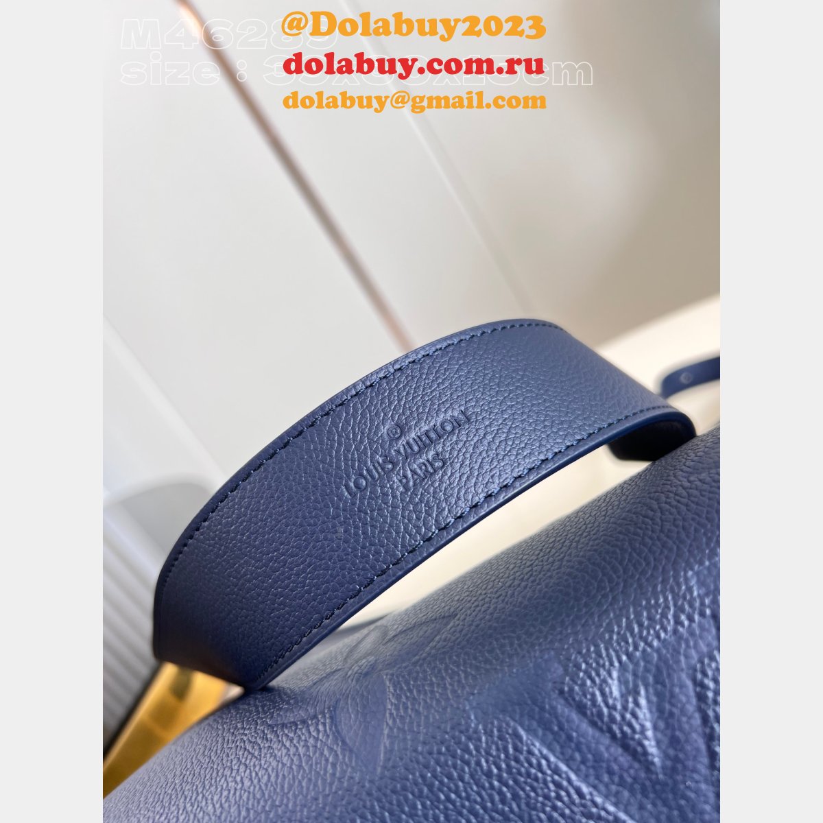 Best Top Quality M46669 Navy CarryAll Designer Louis Vuitton Fake Bag