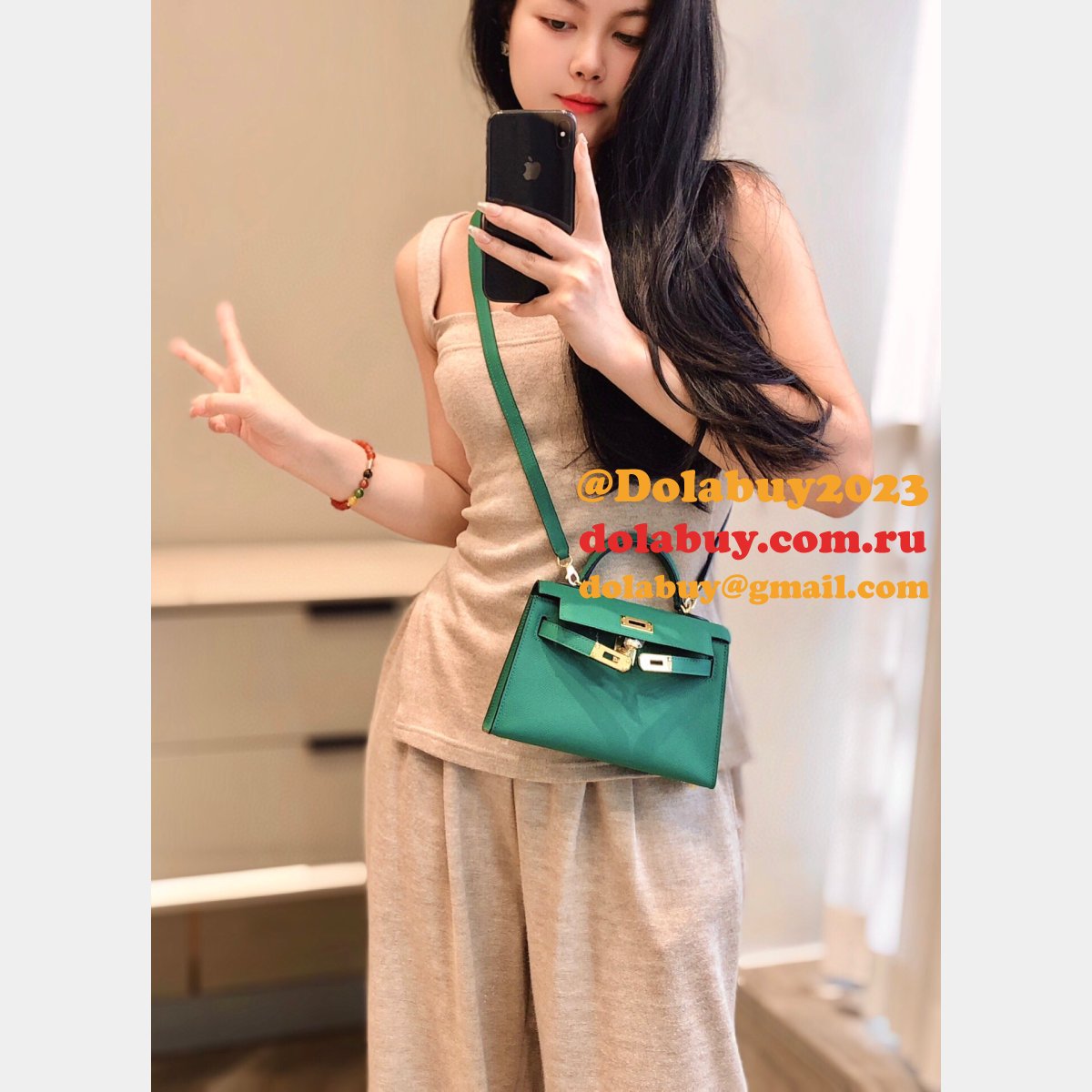 Buy Designer Best Replica Hermes Kelly 19CM Mini Bags Online