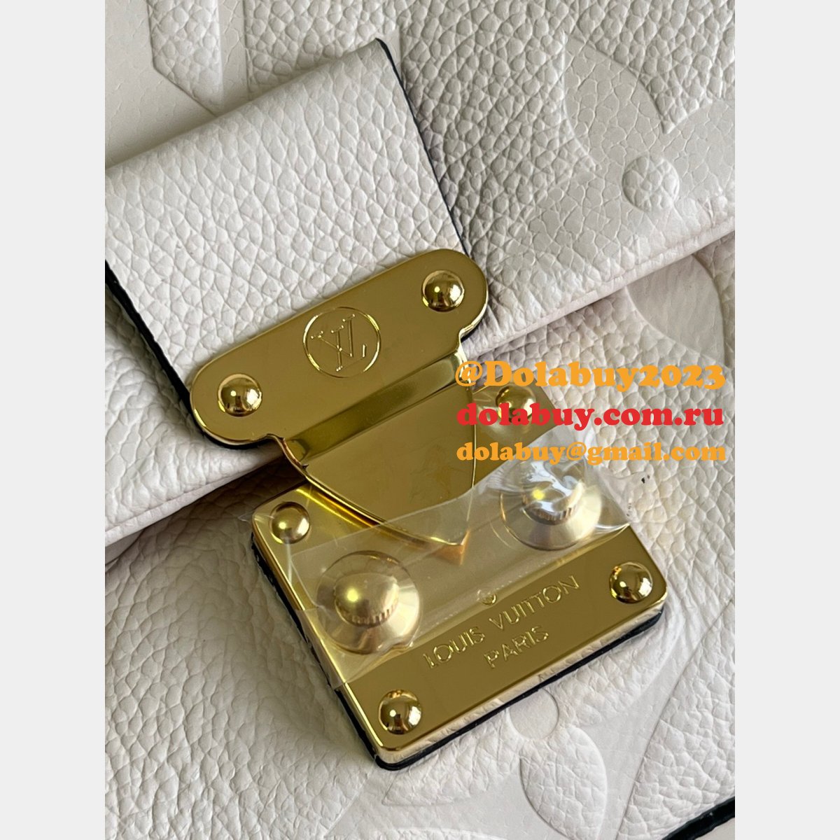 Louis Vuitton Knockoff Madeleine M46008/M45978 Bicolor Monogram Empreinte Leather Bag