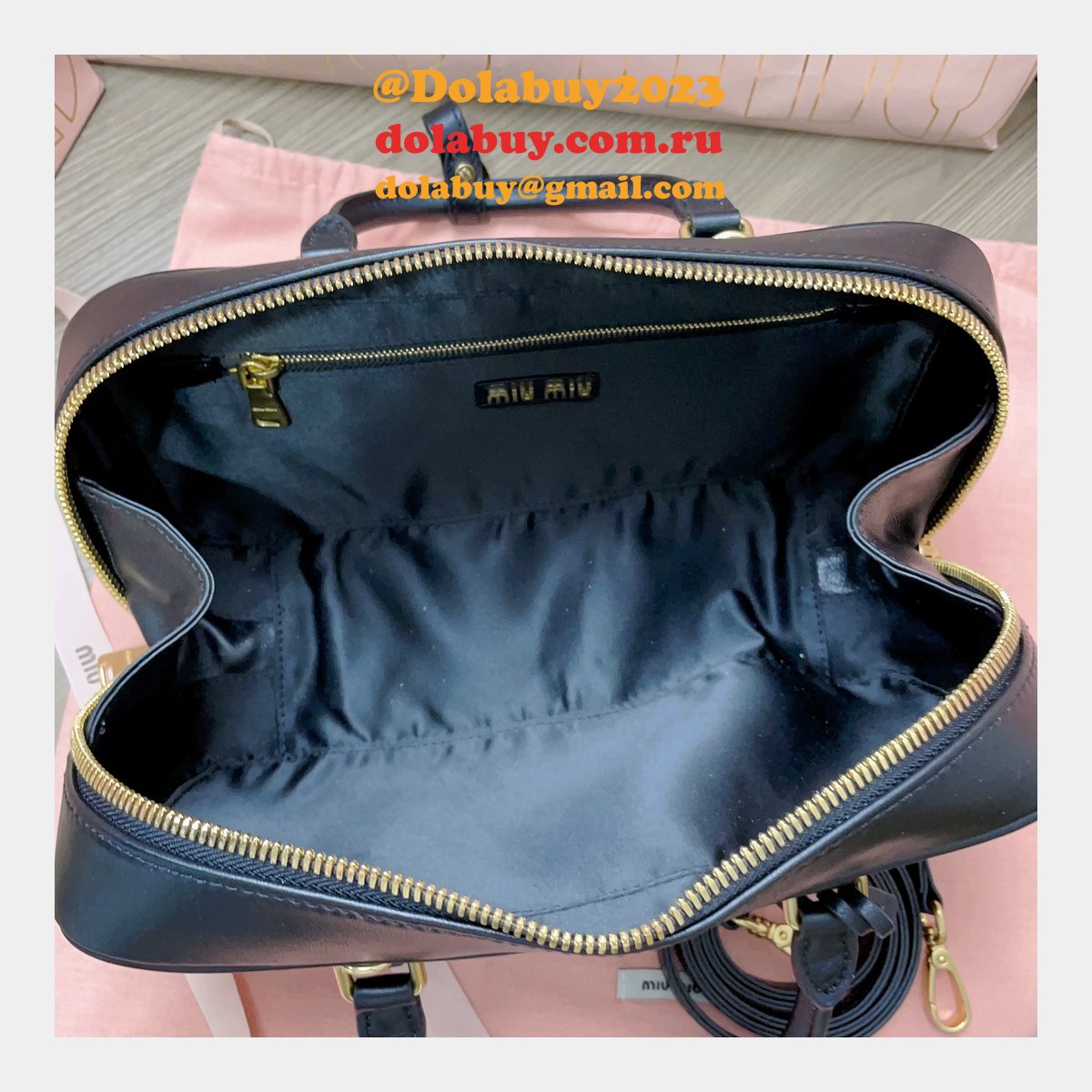 Great Replica Miu Miu Top Handle Matelasse 5BB148 Bags