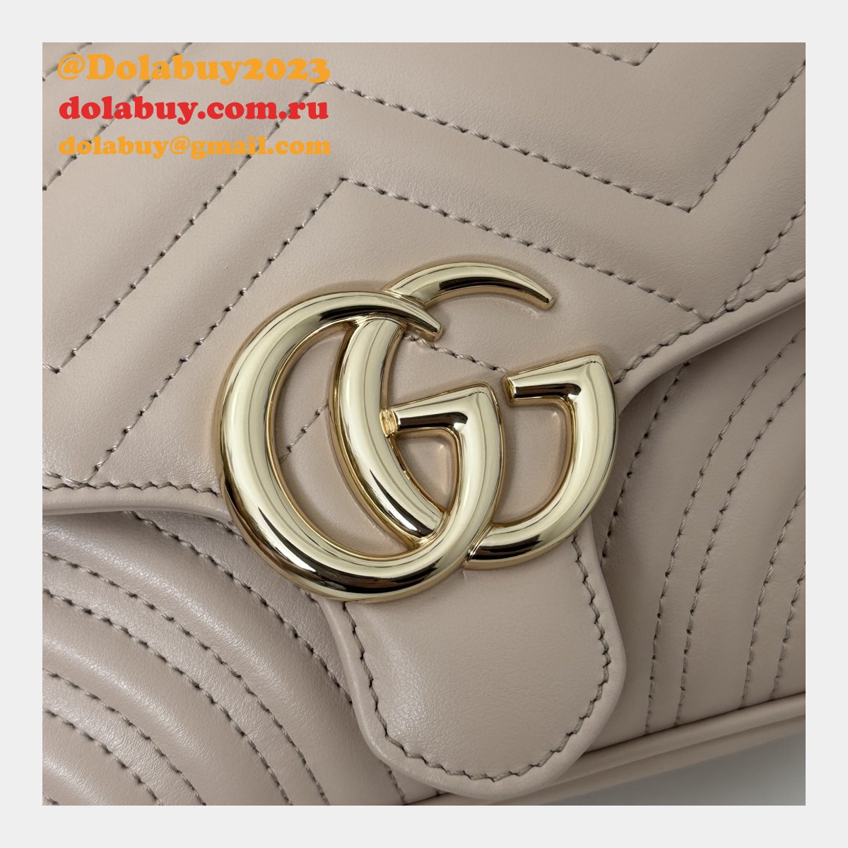 G*u*i luxury 1:1 gg marmont 811238 copy bags
