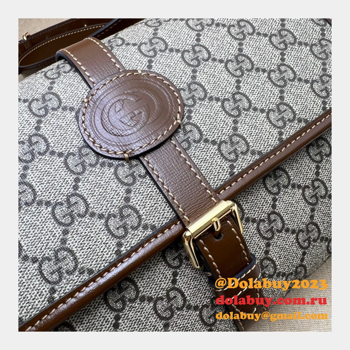 G*u*i 745679 gg messenger fashion interlocking g high replica bag