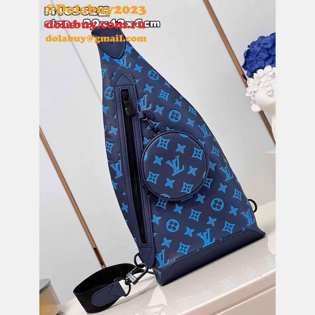 Slingbag Louis Vuitton Replica Duo G65 Men Wholesale Bag