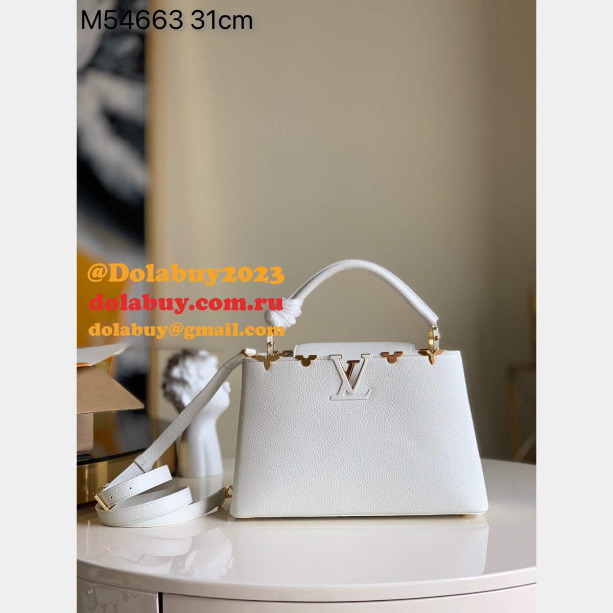 How To Buy Cheap Louis Vuitton M54663/M54665 Capucines Bag From China