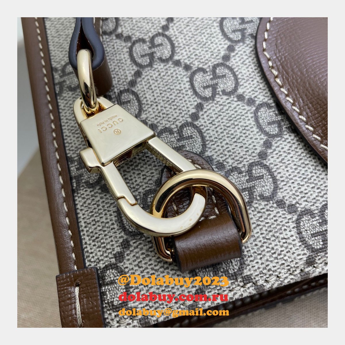 replica G*u*i beige gg small tote 659983 bag