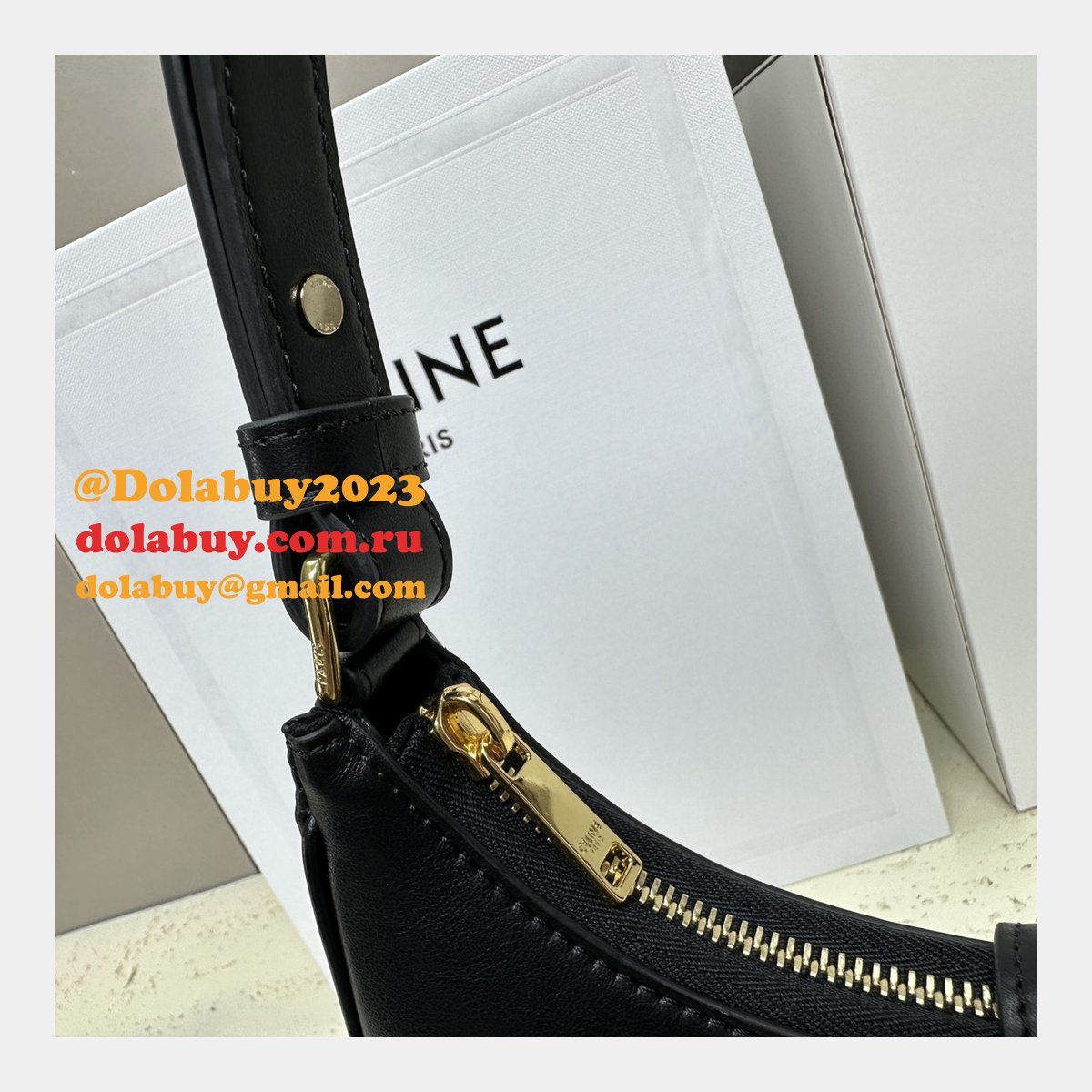 Best High Inspired 114492 Ava Triomphe Soft Quality Celine Replica Bag