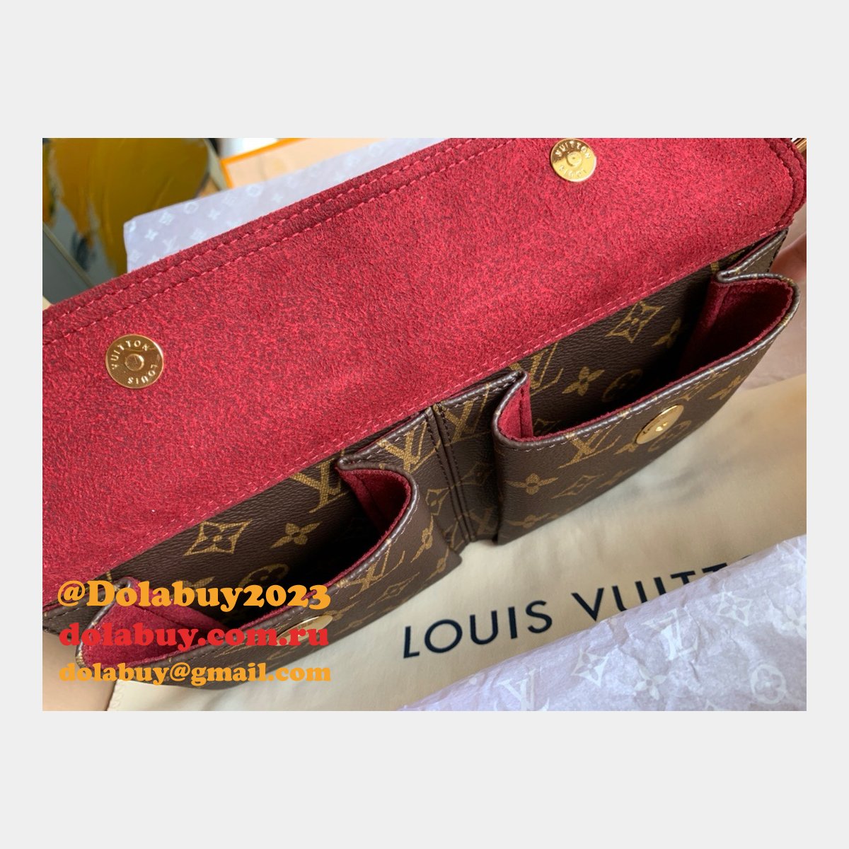 Louis Vuittons Replica Monogram Viva Cite Mm Shoulder M51164