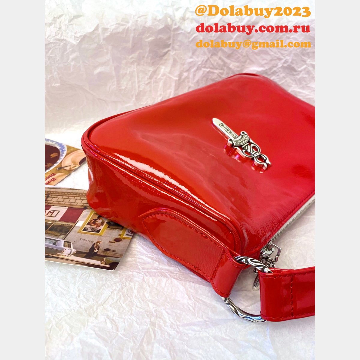 best Ch*0me He**ts replica silver hardware chicken nuggets bag