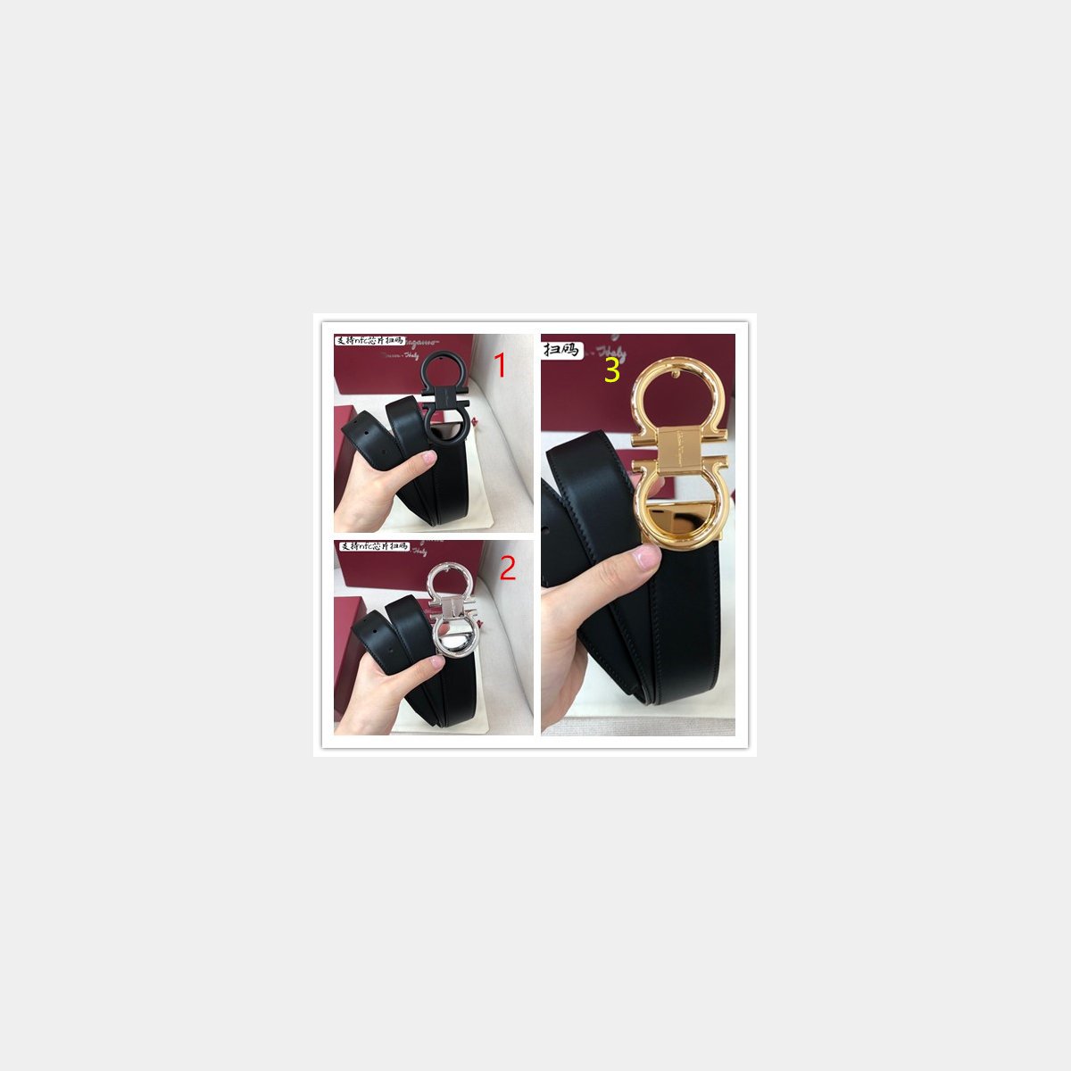 High Quality 7 Star FERRAGAMO 35MM BELT